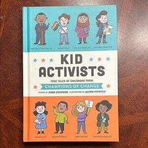 Kid Activists – Blue & Orange Hardcover Kids Book
